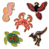 Brooke Sutton Enamel Pin Pack - 5 Piece  -  Erstwilder  -  Quirky Resin and Enamel Accessories
