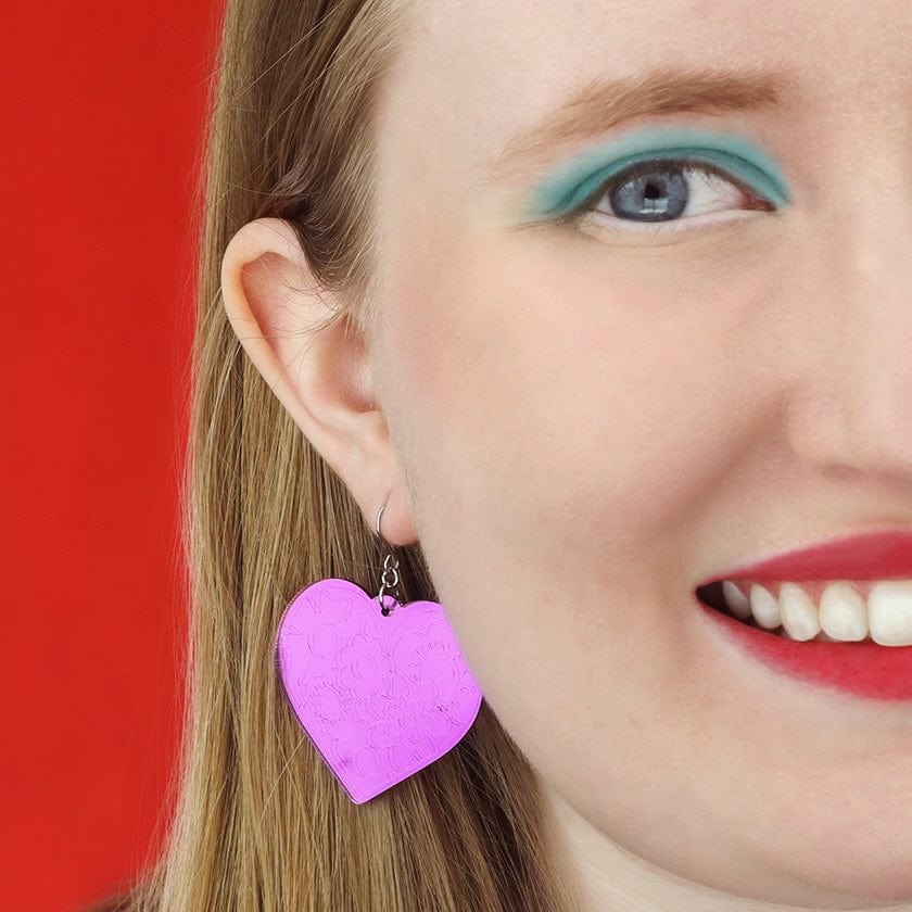 Stella and dot discount heart earrings