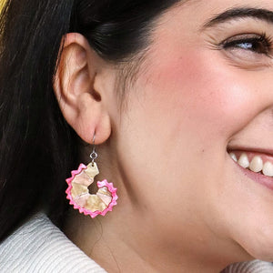 A Close Shave Drop Earrings  -  Erstwilder  -  Quirky Resin and Enamel Accessories