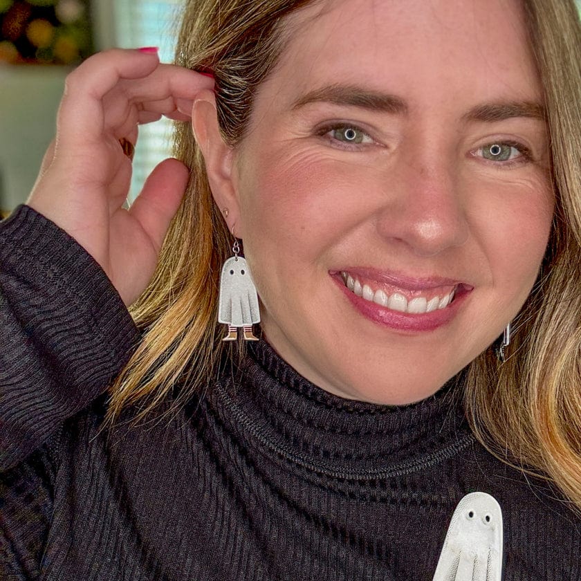 Dress Up Day Drop Earrings  -  Erstwilder  -  Quirky Resin and Enamel Accessories