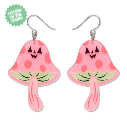 Out of the Shadows Drop Earrings  -  Erstwilder  -  Quirky Resin and Enamel Accessories