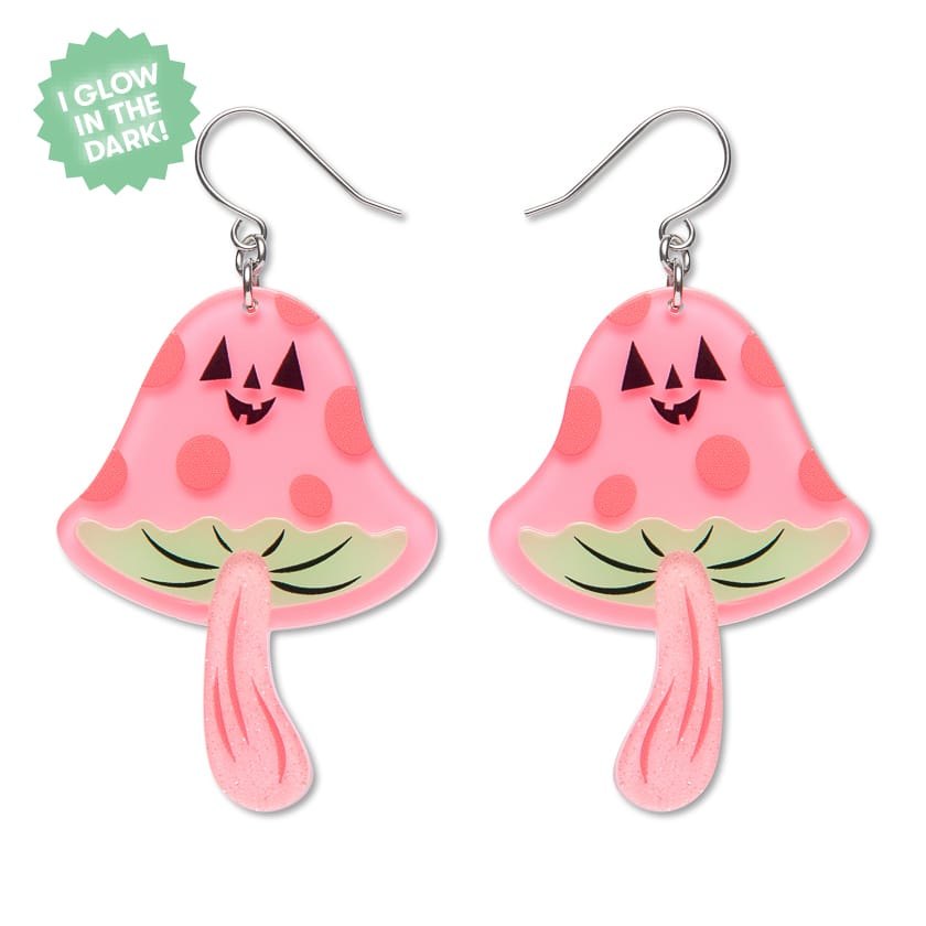 Out of the Shadows Drop Earrings  -  Erstwilder  -  Quirky Resin and Enamel Accessories