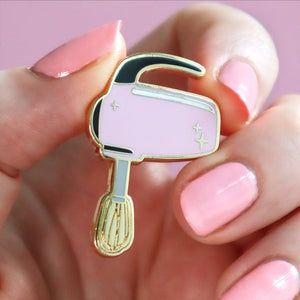 Mix a Lot Enamel Pin  -  Erstwilder  -  Quirky Resin and Enamel Accessories