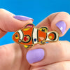 The Charismatic Clownfish Enamel Pin
