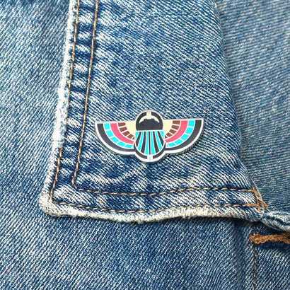 Regal Intrigue Enamel Pin  -  Erstwilder  -  Quirky Resin and Enamel Accessories