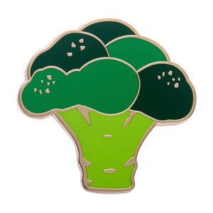 In Praise of Veg Enamel Pin Pack - 5 Piece  -  Erstwilder  -  Quirky Resin and Enamel Accessories