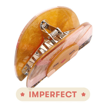 Sun Charmer Resin Claw Clip (IMPERFECT)  -  Erstwilder  -  Quirky Resin and Enamel Accessories