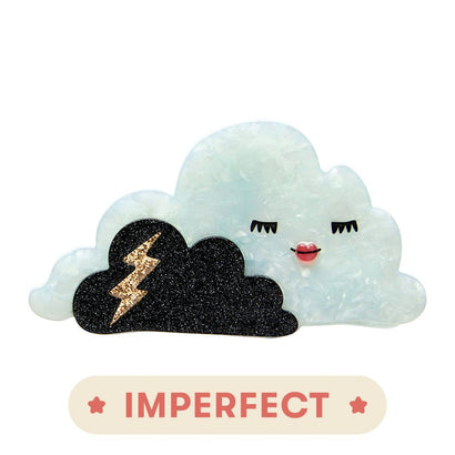 Stella the Storm Resin Claw Clip (IMPERFECT)  -  Erstwilder  -  Quirky Resin and Enamel Accessories