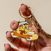 The Flintmobile Enamel Key Ring  -  Erstwilder  -  Quirky Resin and Enamel Accessories