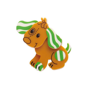 Pupcake Mini Brooch  -  Erstwilder  -  Quirky Resin and Enamel Accessories