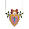 Key to Your Heart Necklace (IMPERFECT)  -  Erstwilder  -  Quirky Resin and Enamel Accessories