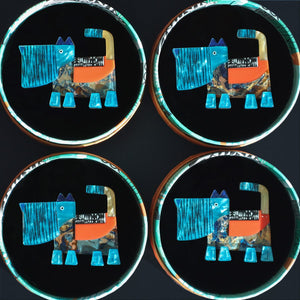 A Scottie Named Woof Brooch  -  Erstwilder  -  Quirky Resin and Enamel Accessories