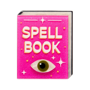 Witchcraft for Dummies Brooch  -  Erstwilder  -  Quirky Resin and Enamel Accessories