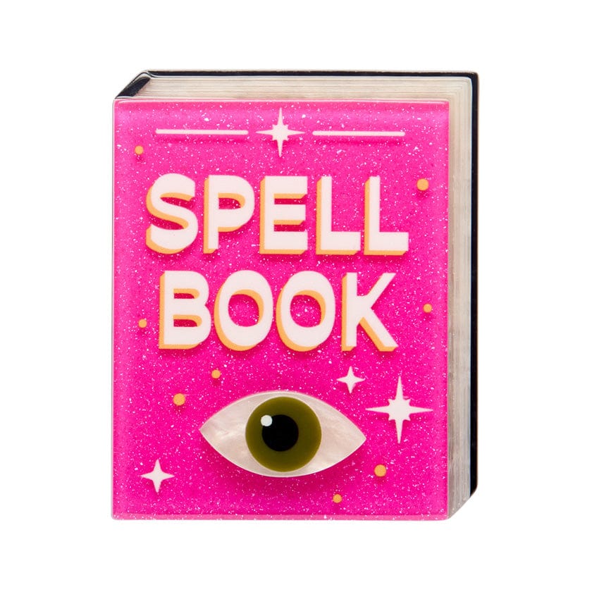 Witchcraft for Dummies Brooch  -  Erstwilder  -  Quirky Resin and Enamel Accessories