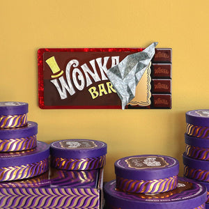 Winning Wonka Bar Wall Art (IMPERFECT)  -  Erstwilder  -  Quirky Resin and Enamel Accessories