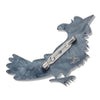 Flirt and Flutter Brooch  -  Erstwilder  -  Quirky Resin and Enamel Accessories