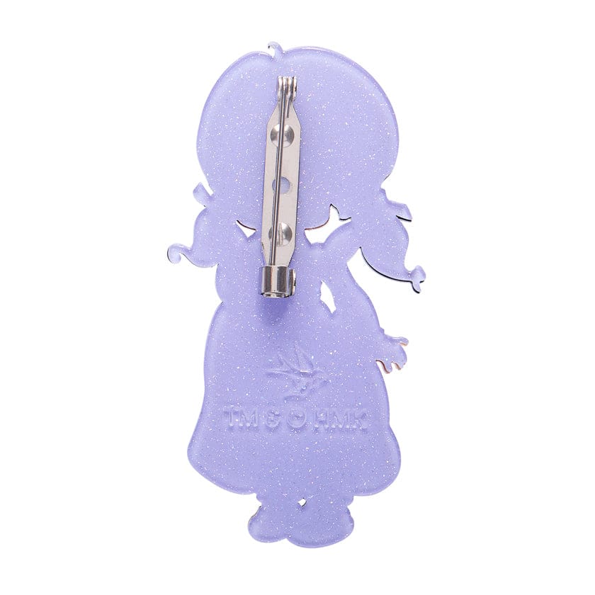 Indigo Brooch  -  Erstwilder  -  Quirky Resin and Enamel Accessories