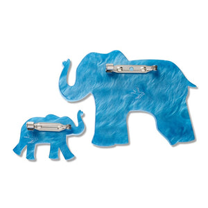 Memory of Us Brooch Pair  -  Erstwilder  -  Quirky Resin and Enamel Accessories