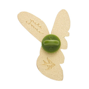 The Youthful Yellowjacket Enamel Pin  -  Erstwilder  -  Quirky Resin and Enamel Accessories