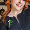Stripe Brooch  -  Erstwilder  -  Quirky Resin and Enamel Accessories