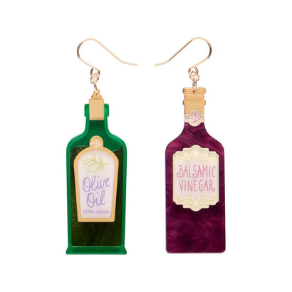 Dressed to Impress Drop Earrings  -  Erstwilder  -  Quirky Resin and Enamel Accessories