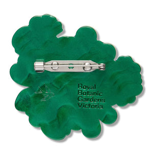 Austral Stork's-Bill Brooch  -  Erstwilder  -  Quirky Resin and Enamel Accessories