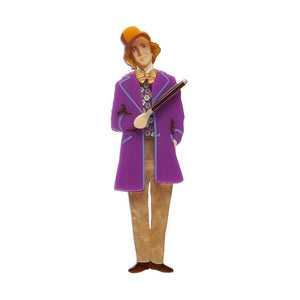 The Candy Man Brooch (IMPERFECT)  -  Erstwilder  -  Quirky Resin and Enamel Accessories