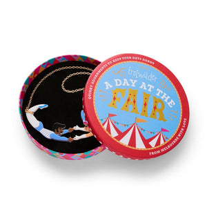 Great Leap of Faith Necklace  -  Erstwilder  -  Quirky Resin and Enamel Accessories