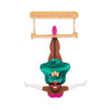 Trapeze with Ease Brooch  -  Erstwilder  -  Quirky Resin and Enamel Accessories