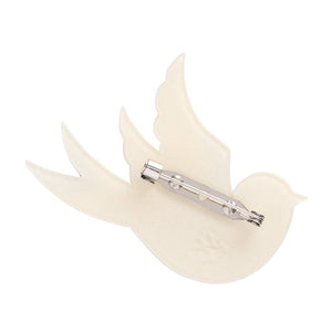 Fancie Jo Sparrow Brooch  -  Erstwilder  -  Quirky Resin and Enamel Accessories