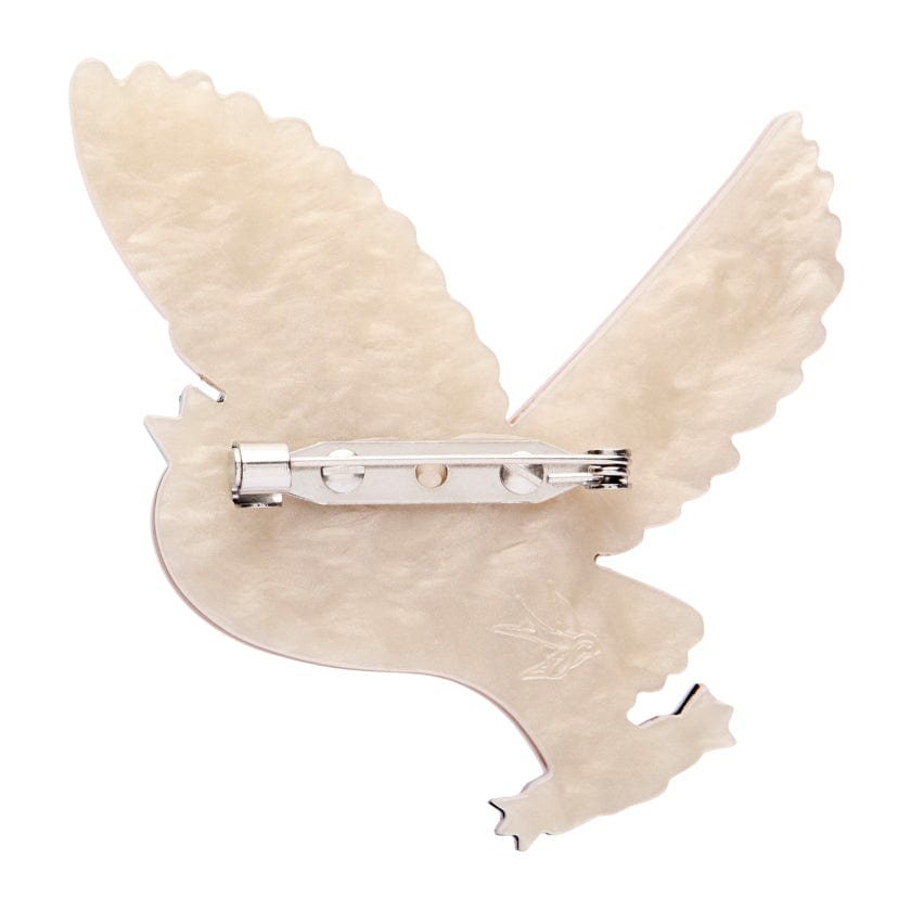 Otto the Owl Brooch  -  Erstwilder  -  Quirky Resin and Enamel Accessories