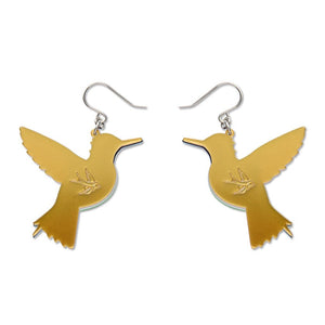 Dusky Starfrontlet Drop Earrings  -  Erstwilder  -  Quirky Resin and Enamel Accessories