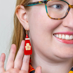 Let's Get Squeezy Drop Earrings  -  Erstwilder  -  Quirky Resin and Enamel Accessories