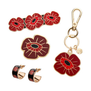 Remembrance Enamel Box  -  Erstwilder  -  Quirky Resin and Enamel Accessories