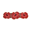 Remembrance Poppy Enamel Hair Barrette