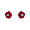 Poppy Field Stud Earrings  -  Erstwilder  -  Quirky Resin and Enamel Accessories