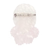 Pretty in Pom Poms Iris Brooch  -  Erstwilder  -  Quirky Resin and Enamel Accessories