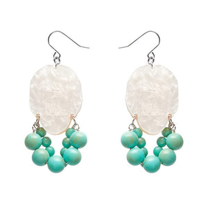 Iris the Style Icon Drop Earrings  -  Erstwilder  -  Quirky Resin and Enamel Accessories