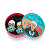 Iris the Style Icon Drop Earrings  -  Erstwilder  -  Quirky Resin and Enamel Accessories