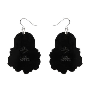 The Face of Style Iris Drop Earrings  -  Erstwilder  -  Quirky Resin and Enamel Accessories