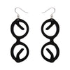 I Wear Eyewear Iris Drop Earrings  -  Erstwilder  -  Quirky Resin and Enamel Accessories