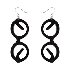 I Wear Eyewear Iris Drop Earrings  -  Erstwilder  -  Quirky Resin and Enamel Accessories