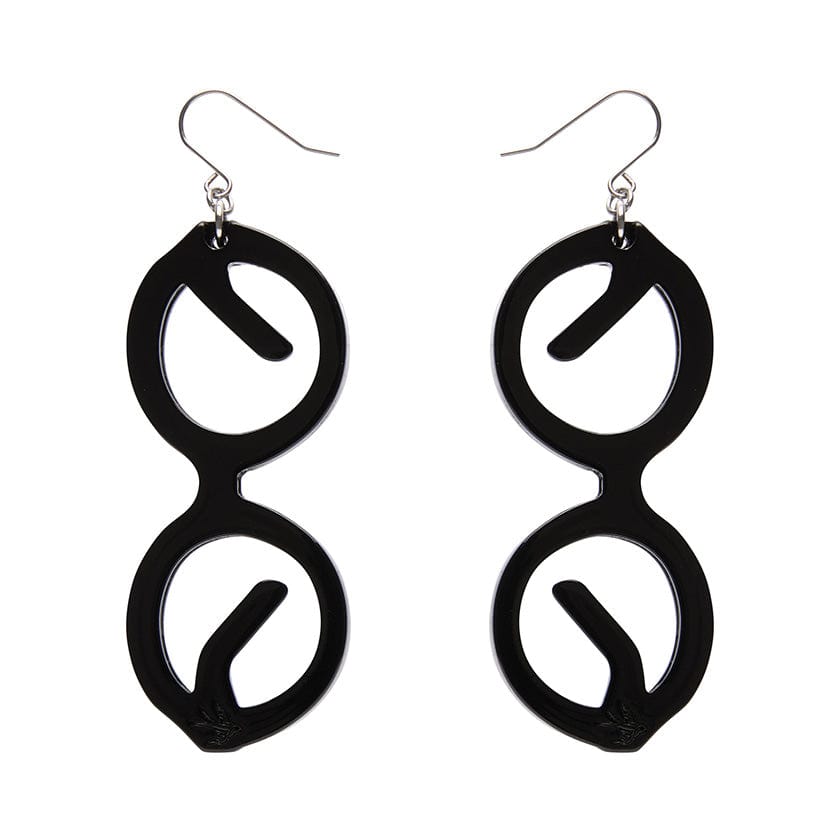 I Wear Eyewear Iris Drop Earrings  -  Erstwilder  -  Quirky Resin and Enamel Accessories