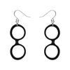 Spectacular Spectacles Iris Drop Earrings  -  Erstwilder  -  Quirky Resin and Enamel Accessories