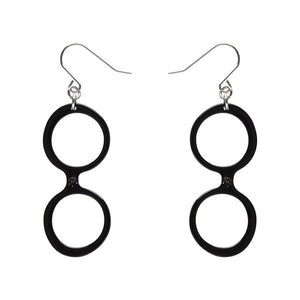 Spectacular Spectacles Iris Drop Earrings  -  Erstwilder  -  Quirky Resin and Enamel Accessories