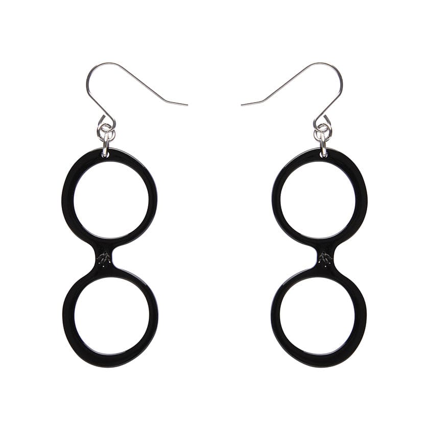 Spectacular Spectacles Iris Drop Earrings  -  Erstwilder  -  Quirky Resin and Enamel Accessories