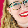 Spectacular Spectacles Iris Drop Earrings  -  Erstwilder  -  Quirky Resin and Enamel Accessories