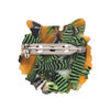 Feathered and Framed Mini Brooch  -  Erstwilder  -  Quirky Resin and Enamel Accessories