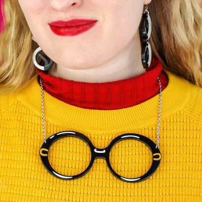 Spectacular Spectacles Iris Necklace  -  Erstwilder  -  Quirky Resin and Enamel Accessories