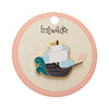Seafarer Enamel Pin  -  Erstwilder  -  Quirky Resin and Enamel Accessories